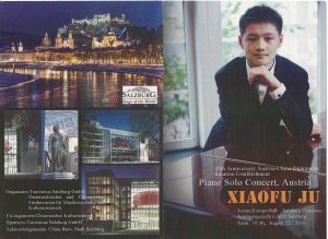 Xiaofu's concert-program cover